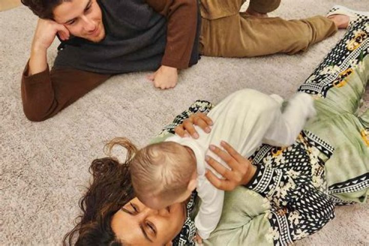 
Priyanka Chopra and Nick Jonas Play with Baby Daughter Malti in Sweet Family Photo: ‘Home’ 